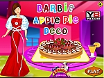 Яблочный пирог у Барби - играть онлайн бесплатно