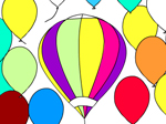 Balloon Coloring - играть онлайн бесплатно