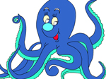 Octopus Coloring - играть онлайн бесплатно