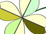 Rotating Flower Coloring - играть онлайн бесплатно