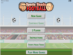 Спортивные головы - футбол - играть онлайн бесплатно