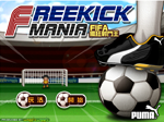 Freekick Mania - играть онлайн бесплатно