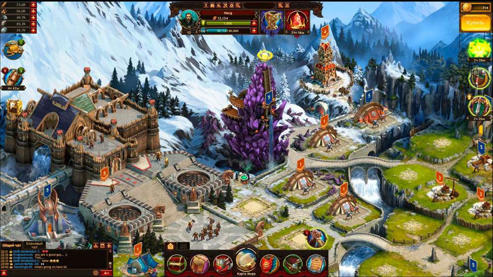 Vikings: War of Clans скриншот 1